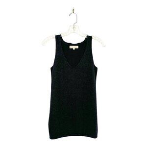 Indigenous Fair Trade Organic Cotton Mixed media V-neck Knit Tank Top XS